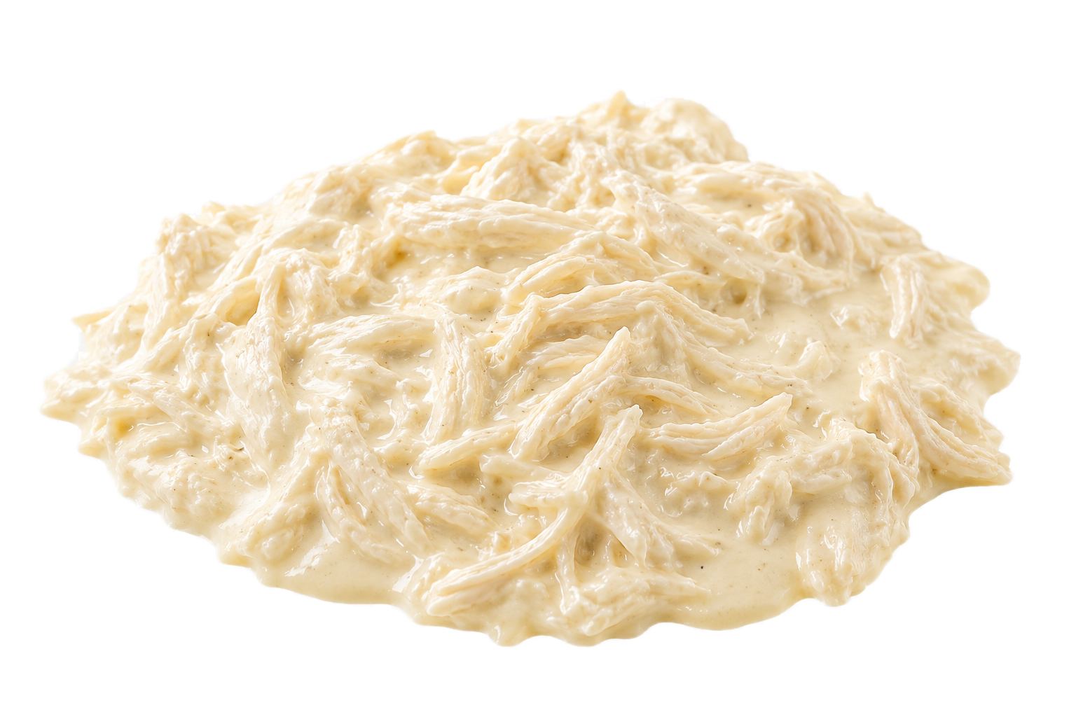 Pollo con crema de puerro